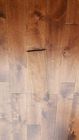 Birch solid hardwood wooden flooring, handscraped and chatter mark finishing